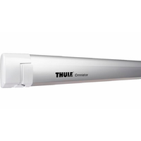 Thule Omnistor 5200 Wandmarkise mit Motor Geh&auml;usefarbe Eloxiert Tuchfarbe Mystic Grau 3 m