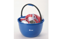 Multipurpose plastic bucket, rubbish bin