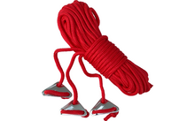 Set de 3 cabos doblados de color rojo