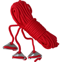 Bent Guy Lines Set of 3 Red