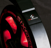 Six Degrees Aluminium Pro klappbarer Scooter Schwarz / Rot