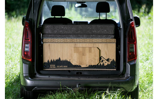 Escape Vans Land Box M Premium opklapbare tafel/bed/ladebak