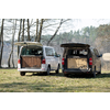 Escape Vans Tour Box XL Opvouwbare tafel / bed / lade box VW Caravelle / Multivan / Transporter T6 / T6.1 Ash