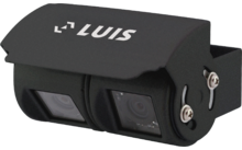 Luis Twin Professional sistema di retromarcia incl. monitor 7" 9 - 32 V nero
