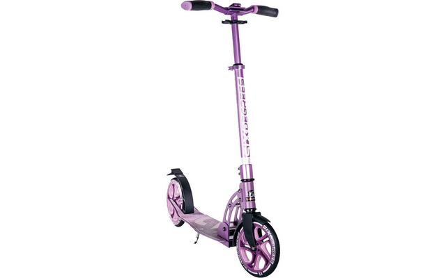 Six Degrees Scooter pliable en aluminium violet