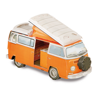 Franzis VW Bulli T2 Papier-Wohnmobil im Maßstab 1:18 inkl. Begleitbuch