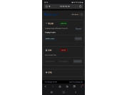 Capture d'écran d'un écran de smartphone avec une interface sombre. En haut adresse IP '10.10.10.10' et bouton 'Abmelden'. Section 'WLAN' avec statut vert 'verbunden', nom du réseau 'Camping_Seeplatz (falsches Passwort?)' et bouton 'Passwort' ; boutons 'WLAN suchen' et 'Trennen'. Section 'SIM' avec statut rouge 'getrennt' et texte 'Einen Moment bitte...'. Section 'VPN' vide. Pied de page 'Fritz Berger GmbH'