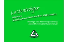 184314 281710 281720 815367 - Linnepe SlidePort Lastenträger für Fiat Ducato ab 07/2006  für 1 Roller oder 1 Motorrad mit Überhang